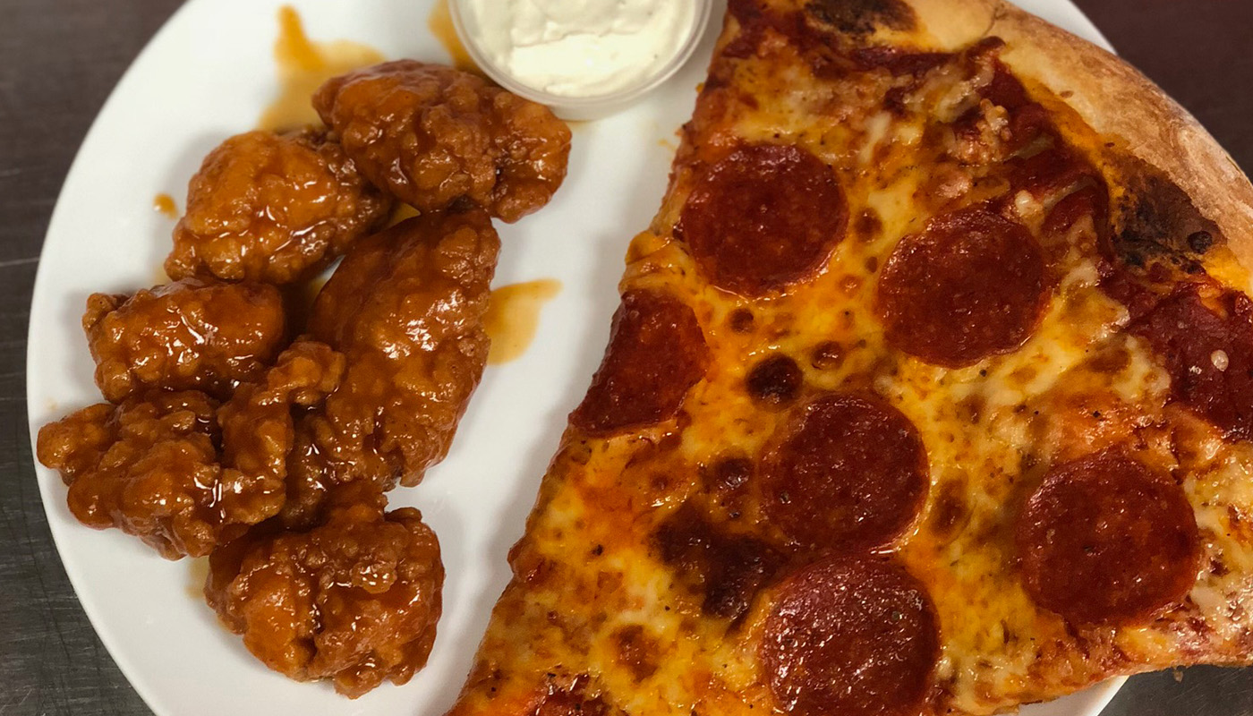 #4- SLICE & BONELESS WINGS image