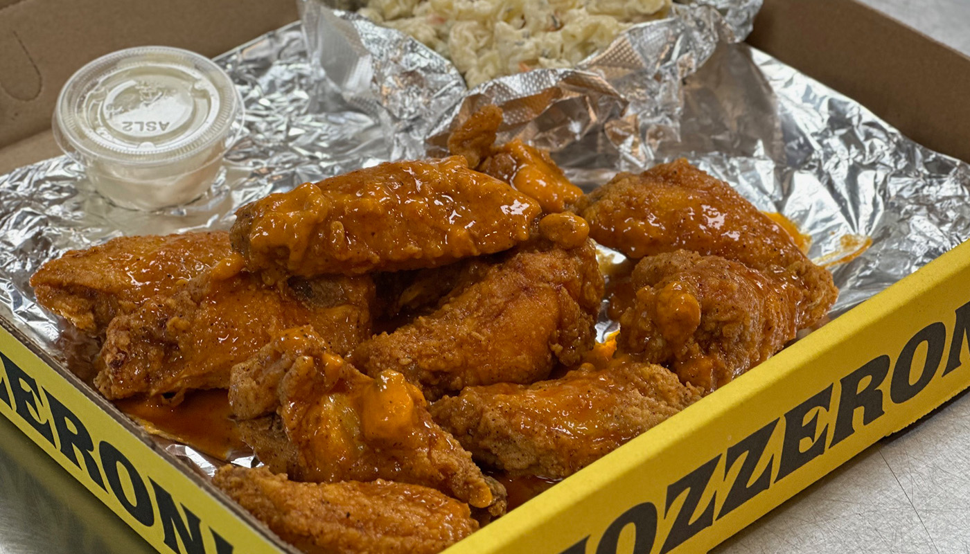 BREADED WING DINNER image